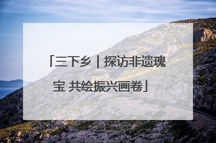三下乡｜探访非遗瑰宝 共绘振兴画卷