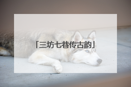 三坊七巷传古韵