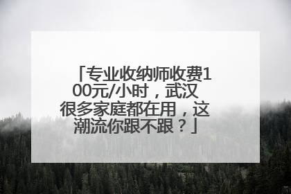 专业收纳师收费100元/小时，武汉很多家庭都在用，这潮流你跟不跟？