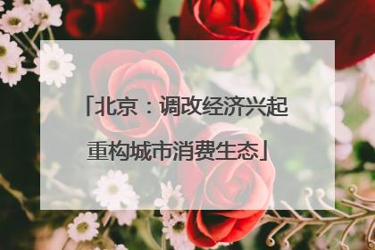 北京：调改经济兴起 重构城市消费生态