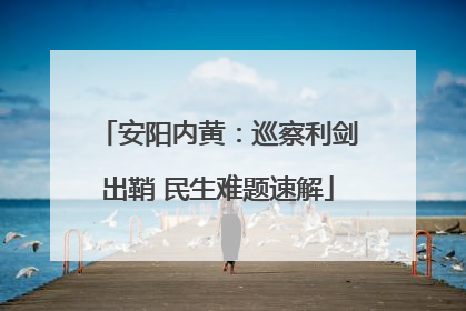 安阳内黄：巡察利剑出鞘 民生难题速解