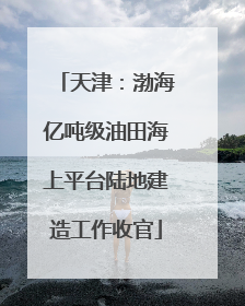 天津：渤海亿吨级油田海上平台陆地建造工作收官