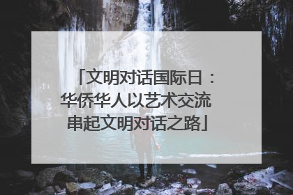 文明对话国际日：华侨华人以艺术交流串起文明对话之路