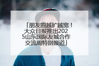 朋友圈越扩越宽！大众日报推出2025山东国际友城合作交流周特别报道