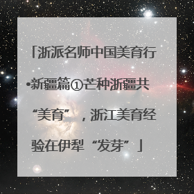 浙派名师中国美育行•新疆篇①芒种浙疆共“美育”，浙江美育经验在伊犁“发芽”
