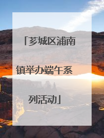 芗城区浦南镇举办端午系列活动