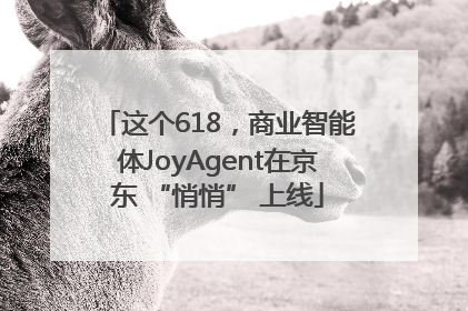 这个618，商业智能体JoyAgent在京东 “悄悄” 上线