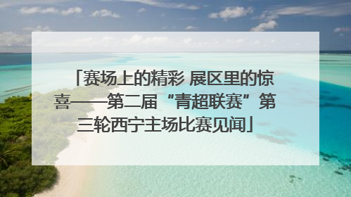 赛场上的精彩 展区里的惊喜——第二届“青超联赛”第三轮西宁主场比赛见闻