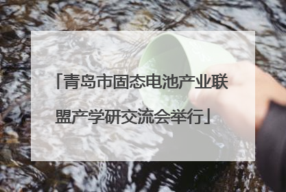 青岛市固态电池产业联盟产学研交流会举行