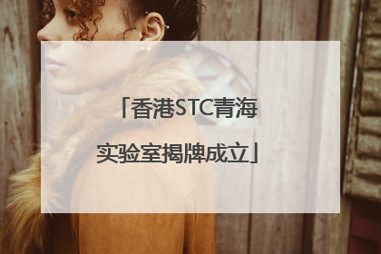 香港STC青海实验室揭牌成立
