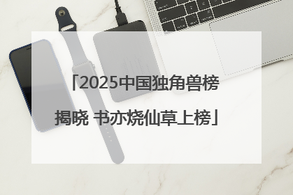 2025中国独角兽榜揭晓 书亦烧仙草上榜